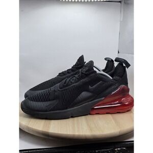 Mens Size 11 - NIKE Air Max 270 Running Shoes  Black Hot Punch Pink AH8050-010